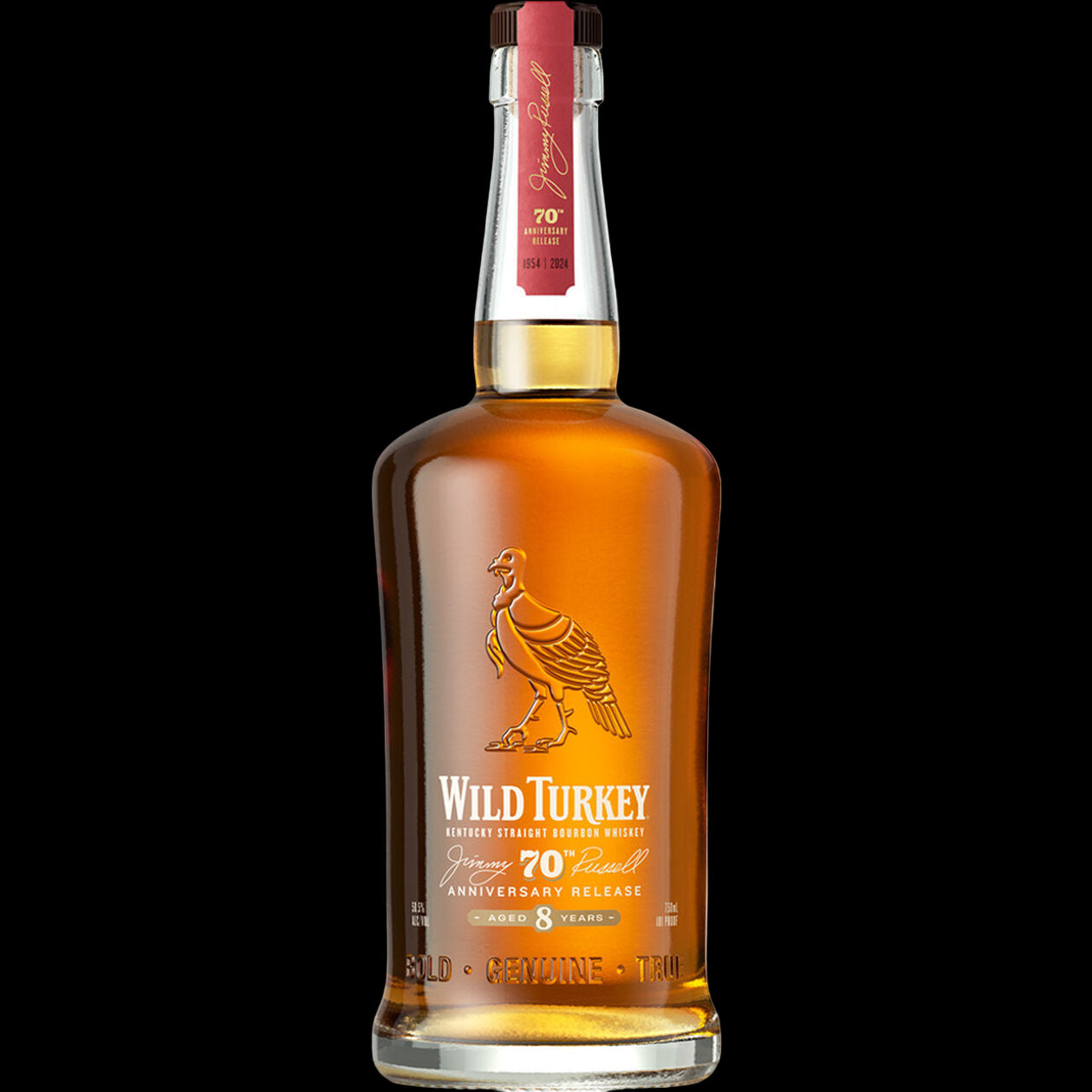 Wild Turkey Jimmy Russell's 70th Anniversary 8 Year Old
