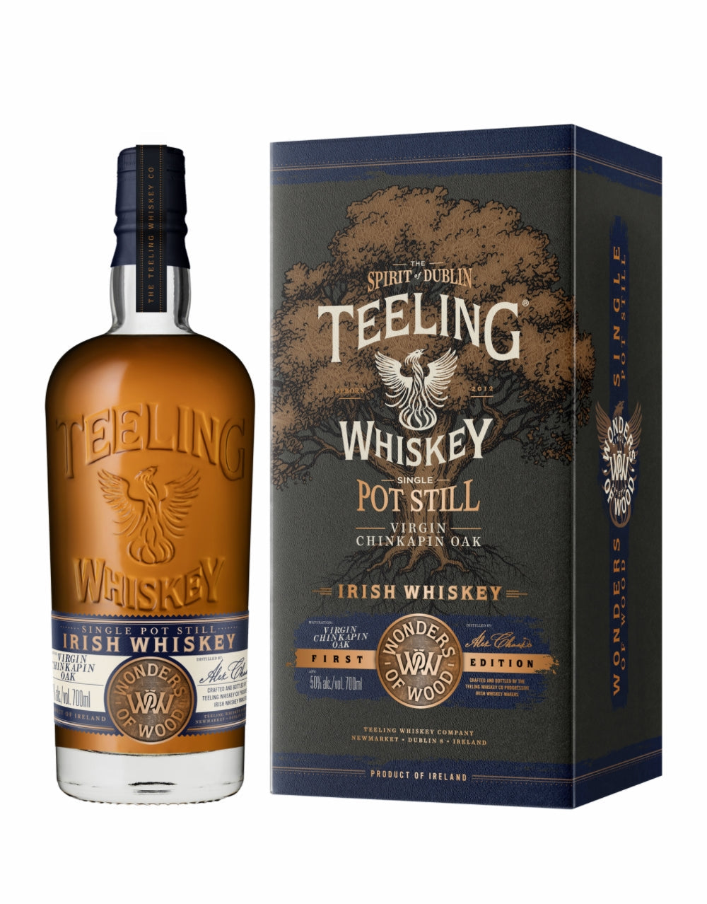 Teeling Wonders of Wood Single Pot Still Chinkapin Oak Whiskey