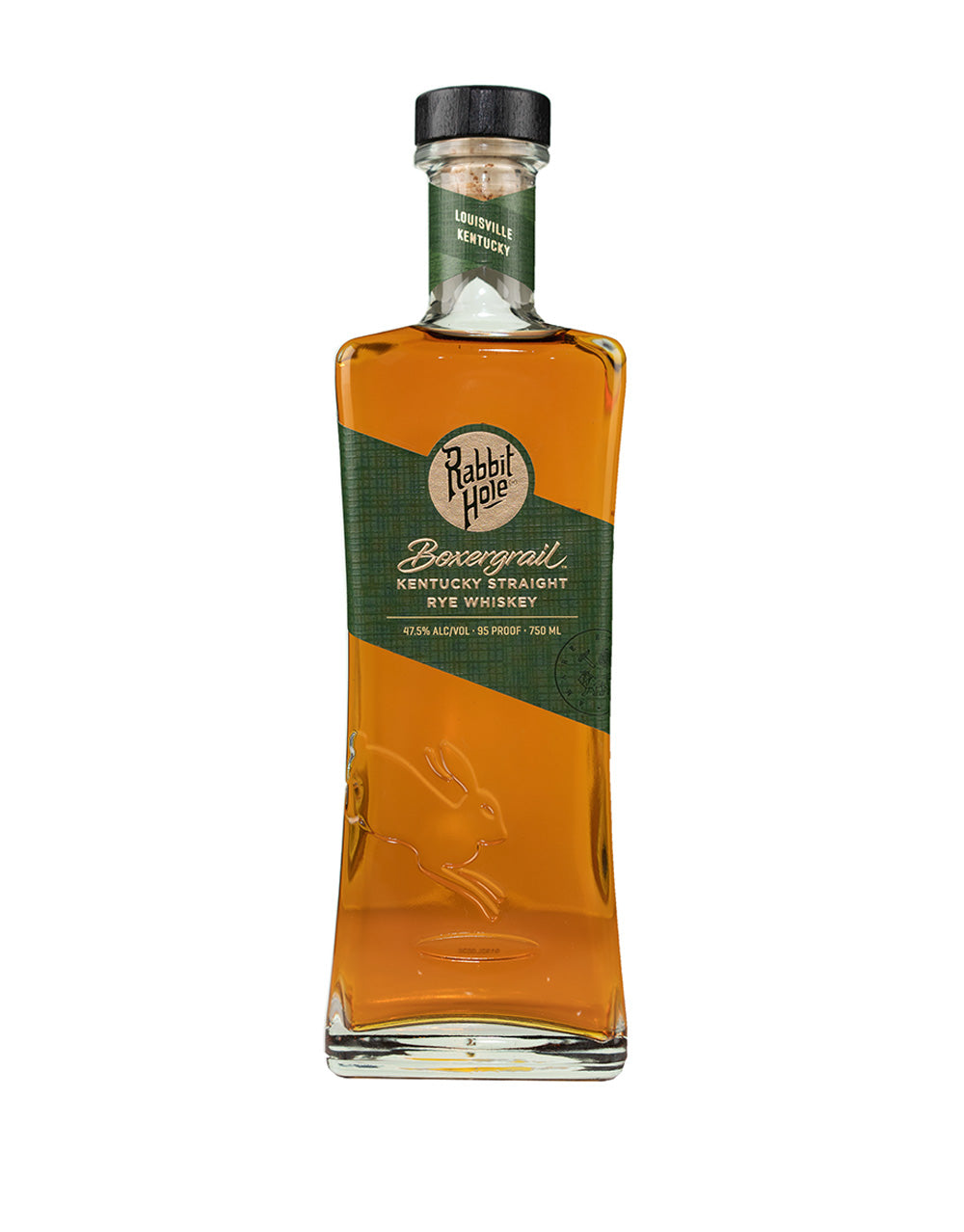 Rabbit Hole Boxergrail Kentucky Straight Rye Whiskey bottle
