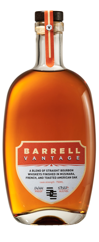 Barrell Vantage Bourbon bottle