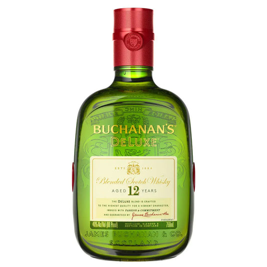 buchanan's deluxe blended scotch whiskey