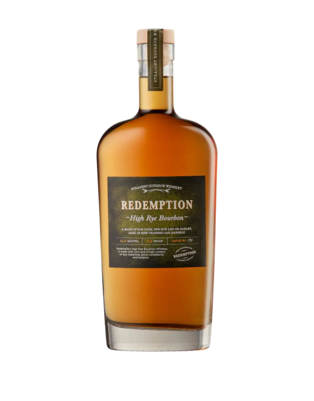 Redemption High Rye Bourbon Whiskey