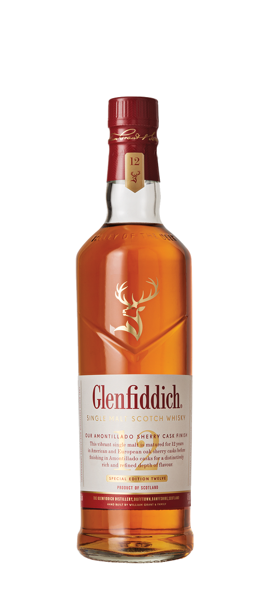 Glenfiddich 12 Year Old Amontillado Sherry Cask Finish