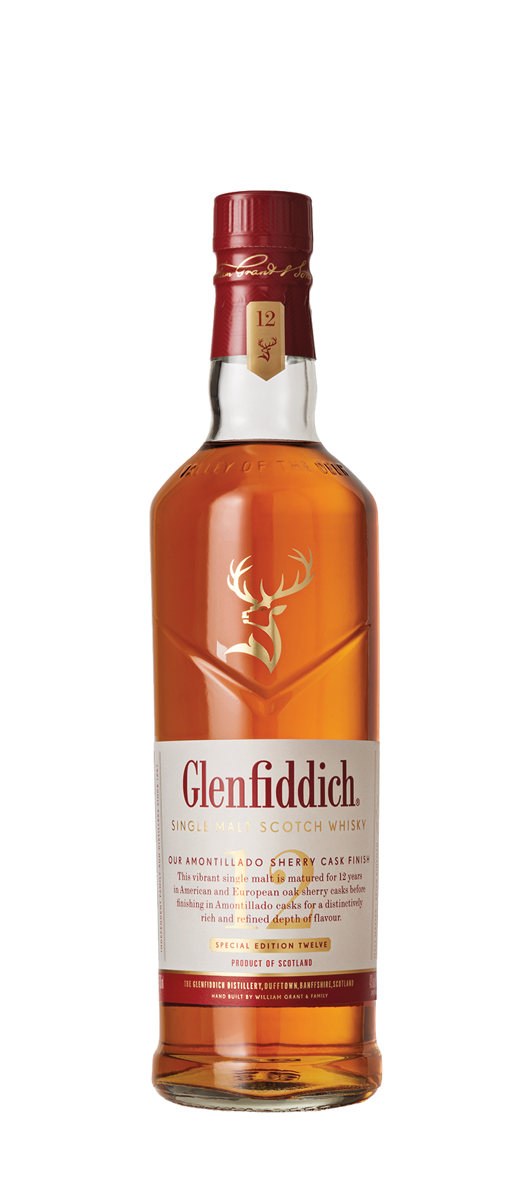 Glenfiddich 12 Year Old Amontillado Sherry Cask Finish – Whisky