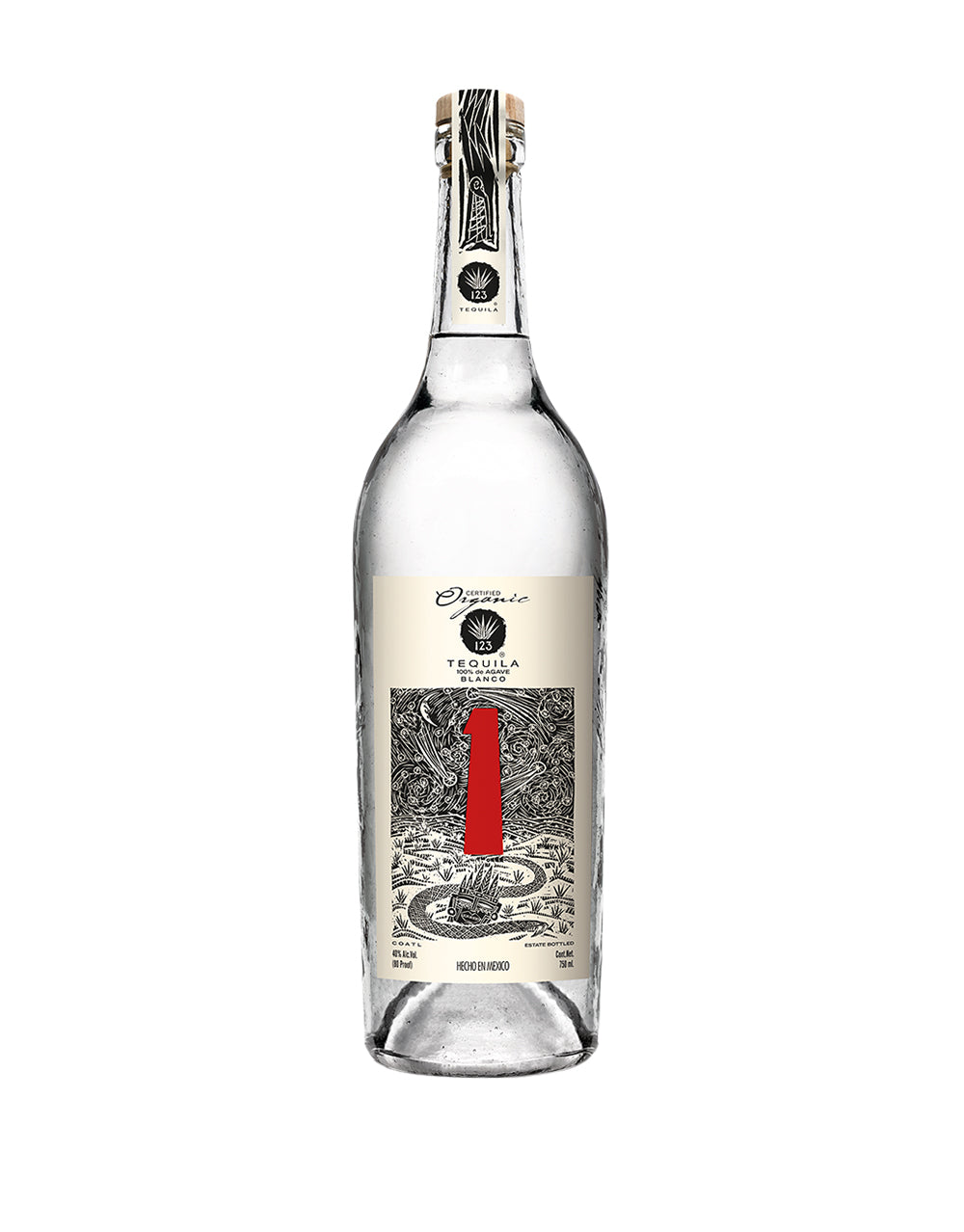 123 Organic Tequila Blanco (Uno)