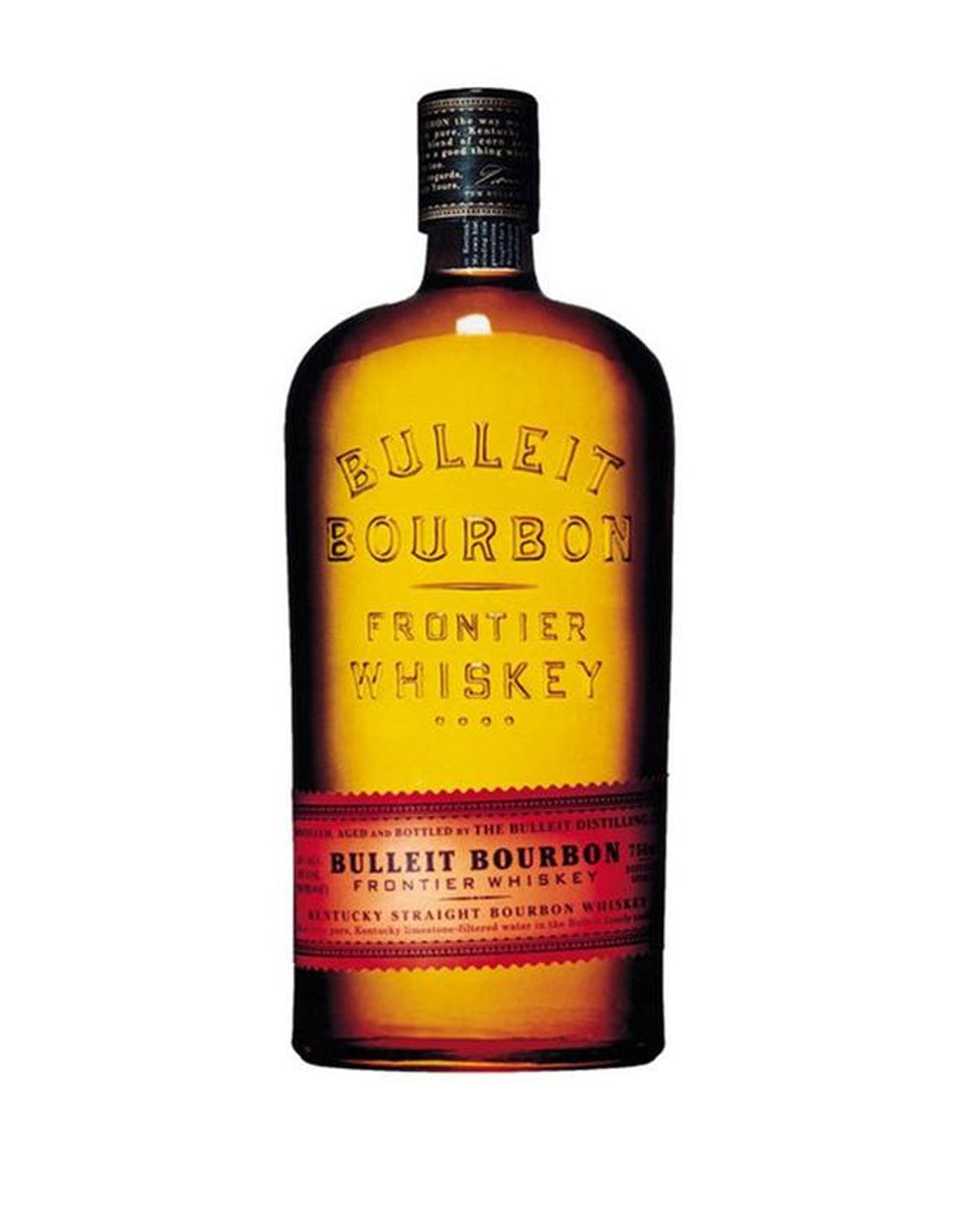 Bulleit Bourbon bottle