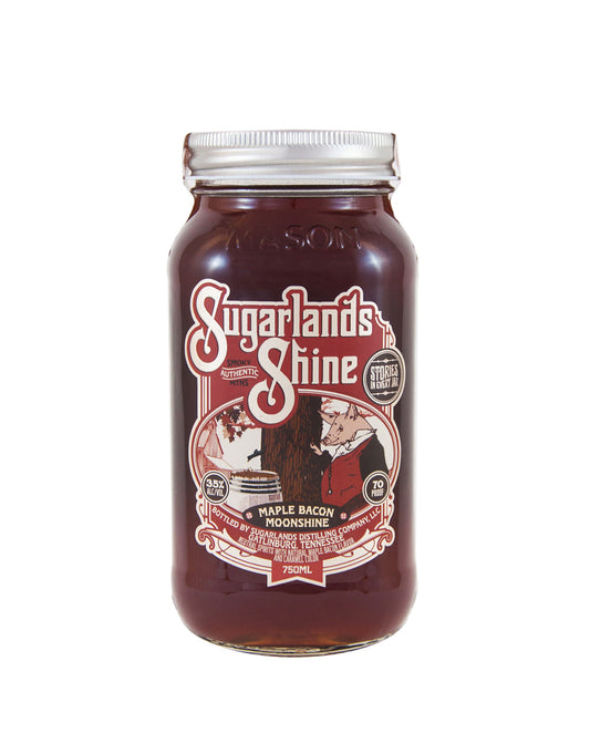 Sugarlands Maple Bacon Moonshine bottle