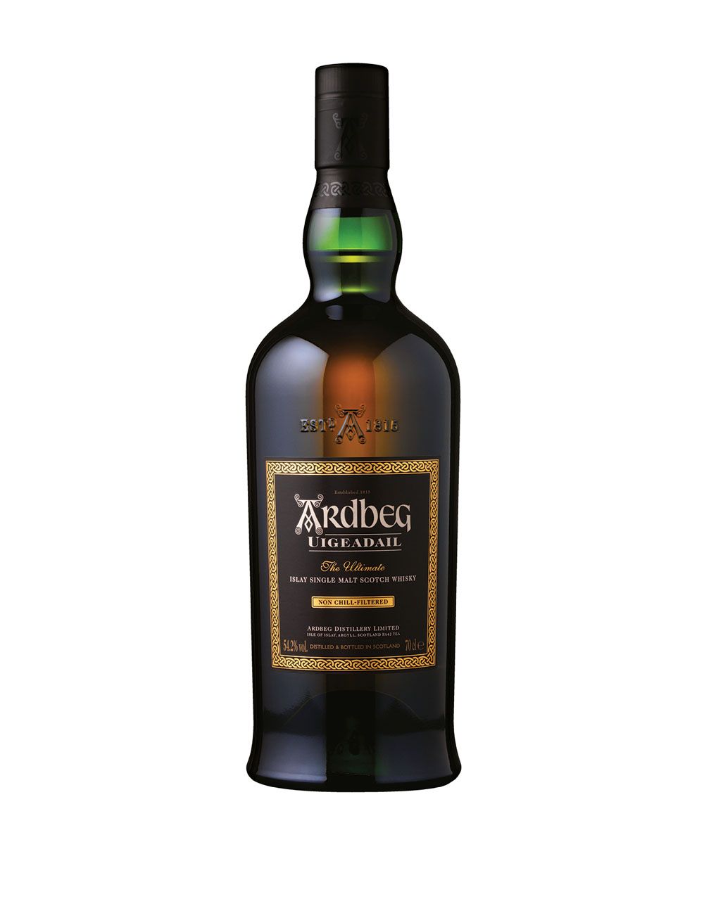 Ardbeg Uigeadail Single Malt Scotch Whisky bottle