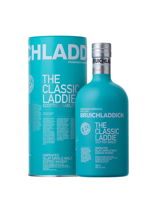 Bruichladdich® The Classic Laddie Single Malt Scotch Whisky bottle and box