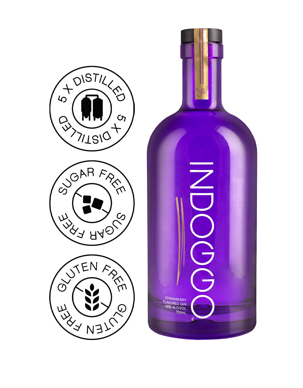 INDOGGO Gin by Snoop Dogg bottle