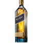 Johnnie Walker Blue Label scotch whisky bottle test