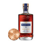 Martell Blue Swift Cognac bottle and award