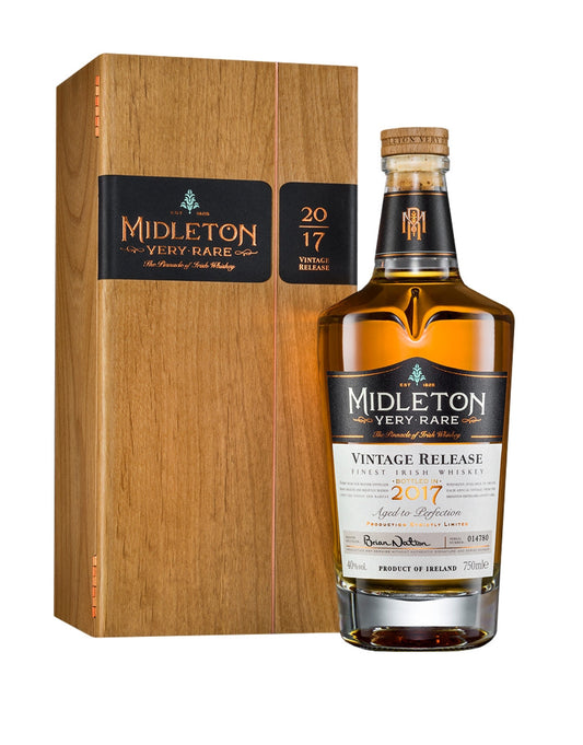 Midleton Very Rare Irish Whiskey bottle and box
