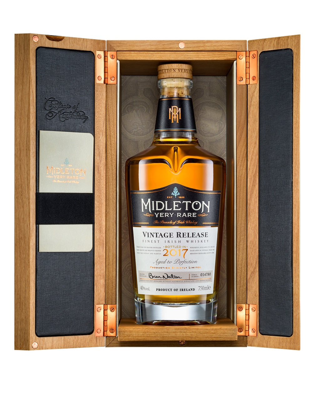 Midleton Very Rare Irish Whiskey bottle in box