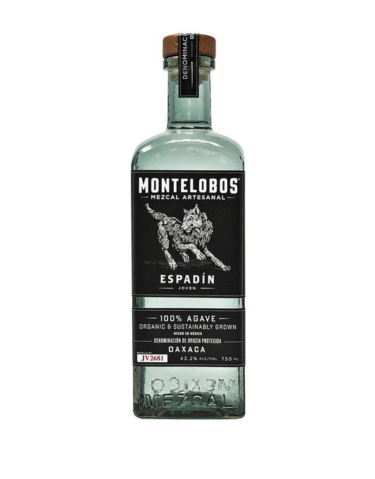 Montelobos Espadín Joven Mezcal bottle