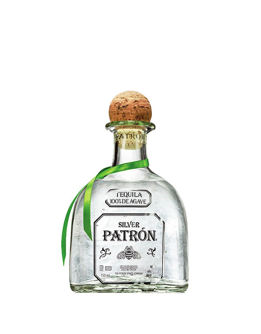 Patron Silver tequila bottle