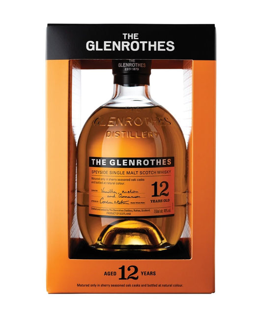 The Glenrothes 12 Years Old Single Malt Scotch Whisky bottle